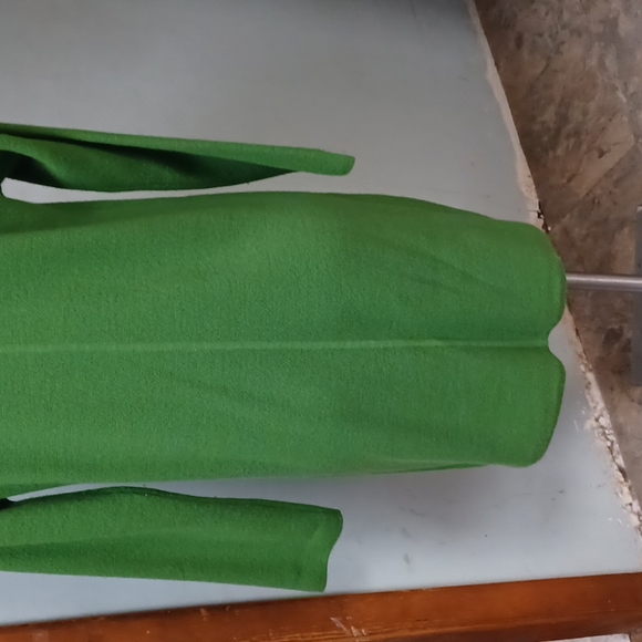 Henry New York 100% Wool long sweater size m green long sleeved button front - Picture 8 of 11